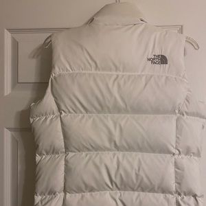 NorthFace womens size S/P white vest